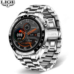 Load image into Gallery viewer, LIGE Luxury Full Circle Touch Screen Smart Watch - BestShop
