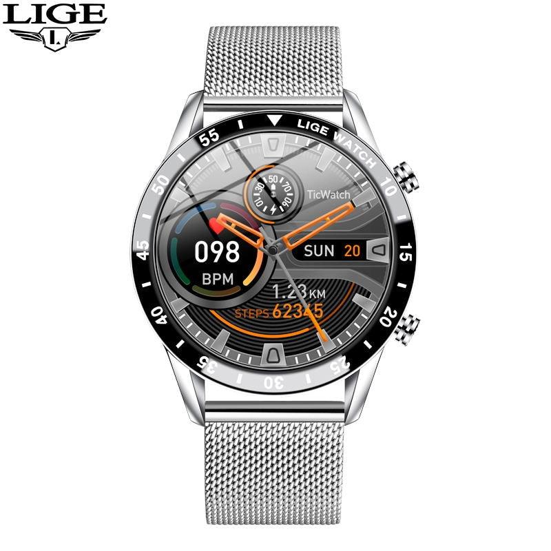 LIGE Luxury Full Circle Touch Screen Smart Watch - BestShop
