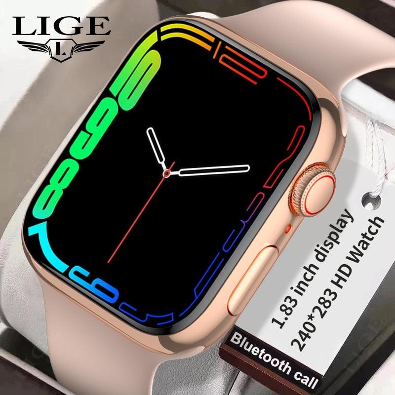 LIGE Smart Watch Full Touch Screen Waterproof - BestShop