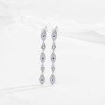 Load image into Gallery viewer, Long Drop Evil Eye Earring - BestShop
