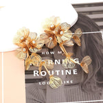 Load image into Gallery viewer, Long Metal 2023 Luxury Flower Tassel Earrings - BestShop