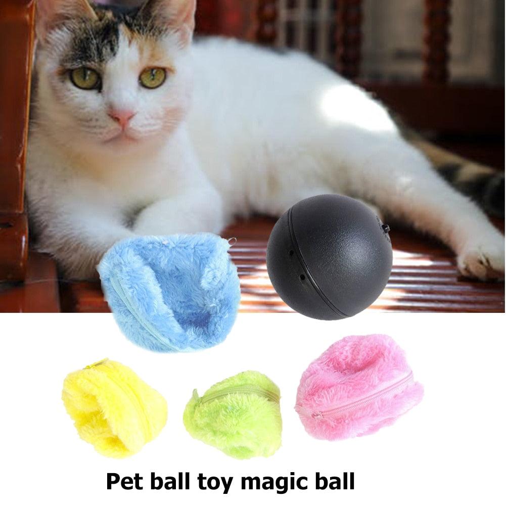 Magic Roller Ball Automatic Pet Toy 4PCS - BestShop