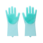 Load image into Gallery viewer, Magic Silicone Dish Washing Scrub Gloves - BestShop
