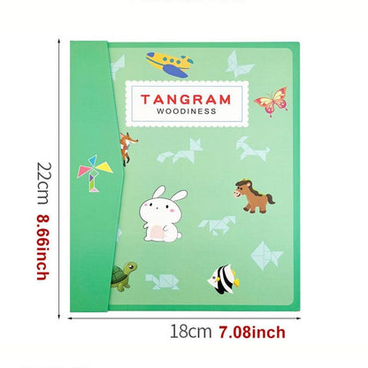 Magnetic 3D Puzzle Geometric Shapes Wooden Toys - BestShop