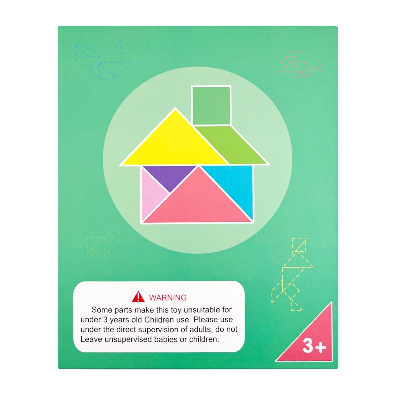 Magnetic 3D Puzzle Geometric Shapes Wooden Toys - BestShop