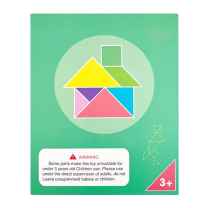 Magnetic 3D Puzzle Geometric Shapes Wooden Toys - BestShop