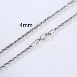 Load image into Gallery viewer, Men Stainless Steel Ropes Long Necklace - BestShop