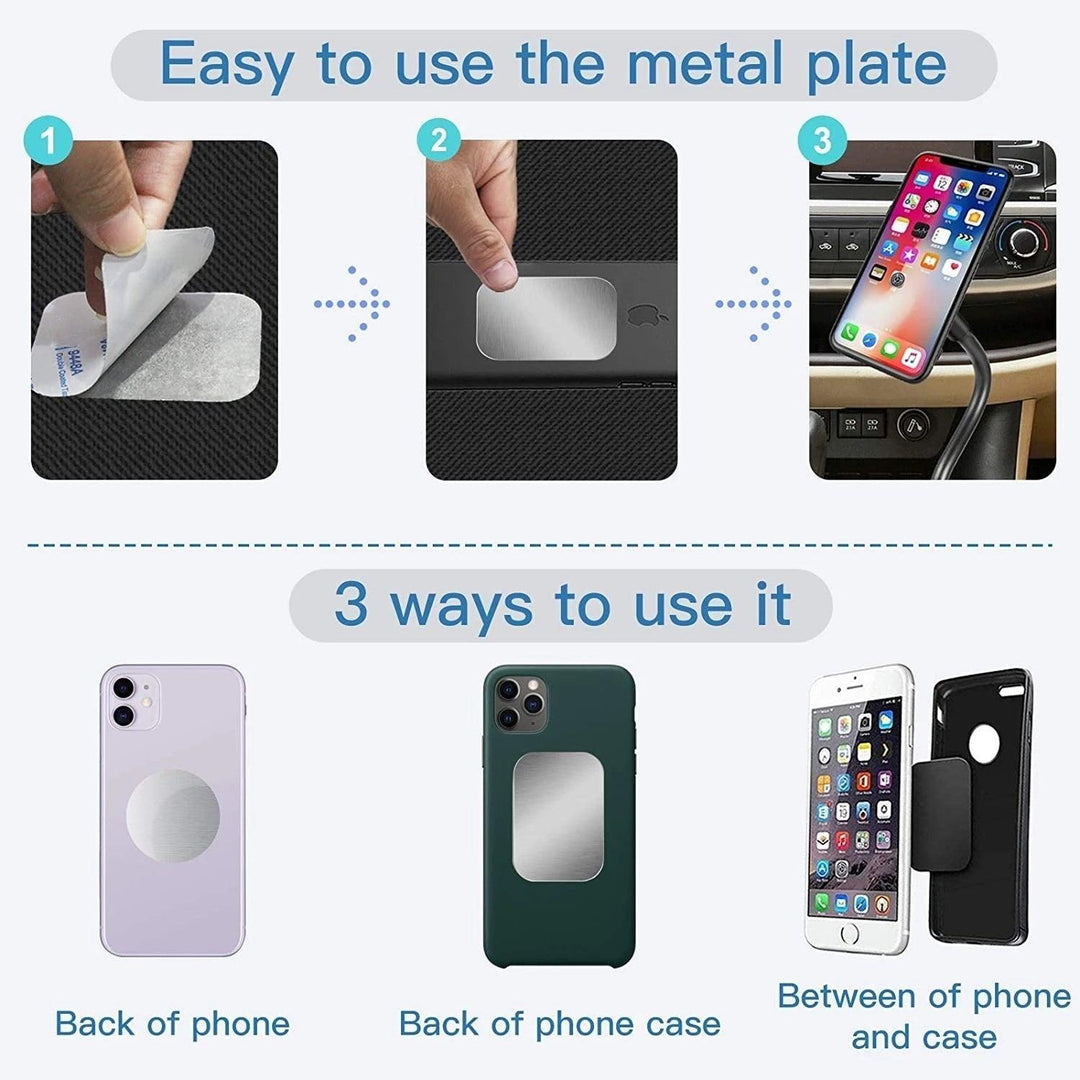 Metal Sticker For Magnetic Car Phone Holder - BestShop
