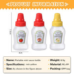 Load image into Gallery viewer, Mini Ketchup Bottle Portable Sauce Squeeze Bottle - BestShop