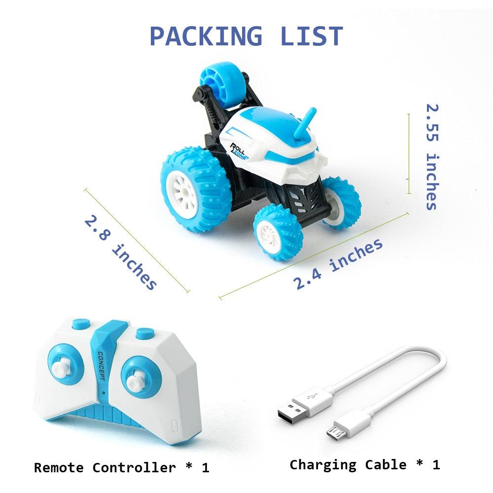 Mini Remote Control Rotating Car Toy - BestShop