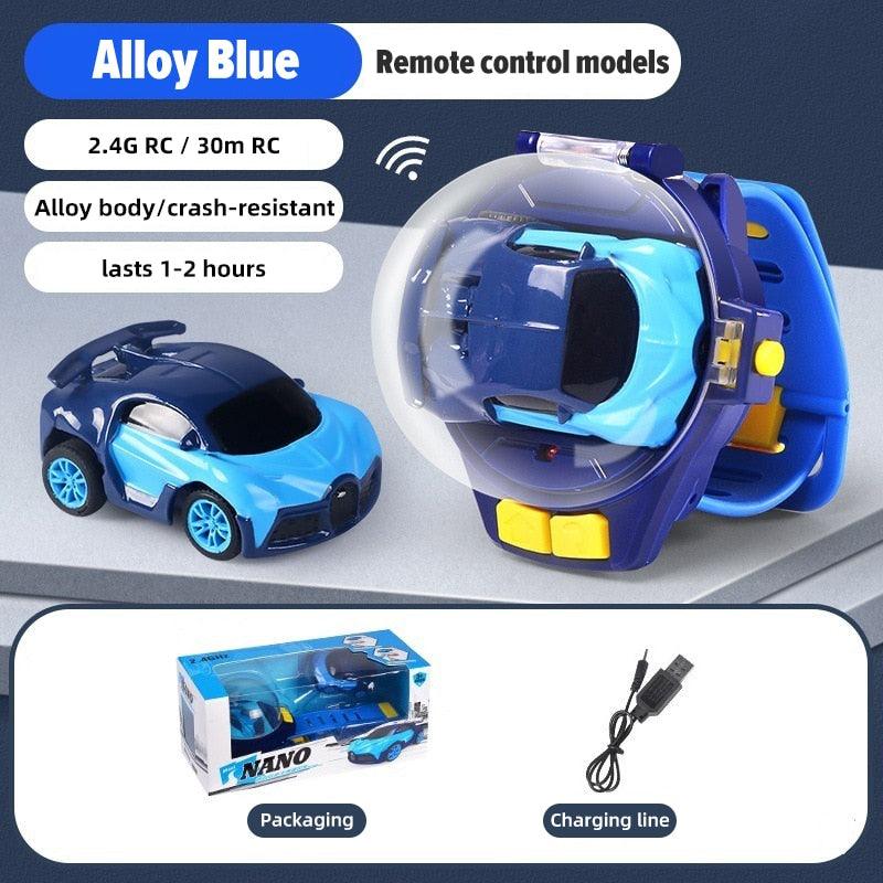Mini Remote Control Wrist Watch Car Toys - BestShop