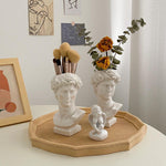 Load image into Gallery viewer, Modern Creative Portrait Vase Human Head - BestShop
