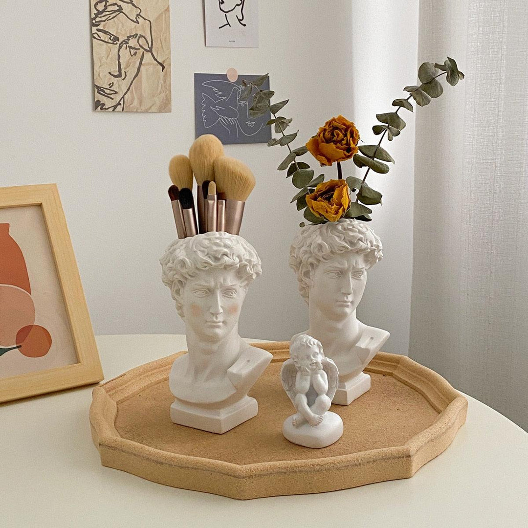 Modern Creative Portrait Vase Human Head - BestShop