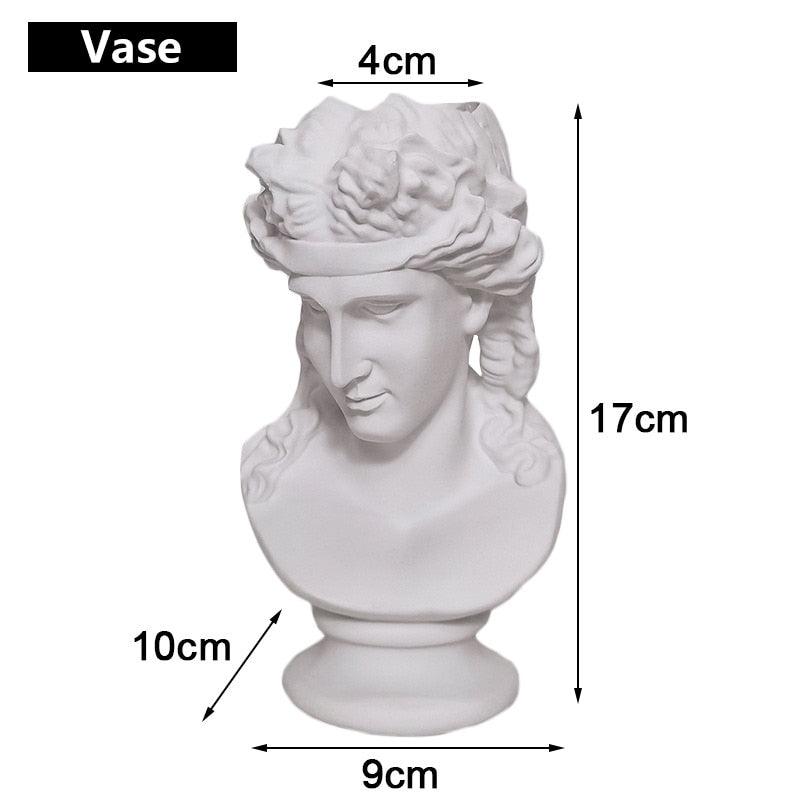 Modern Creative Portrait Vase Human Head - BestShop