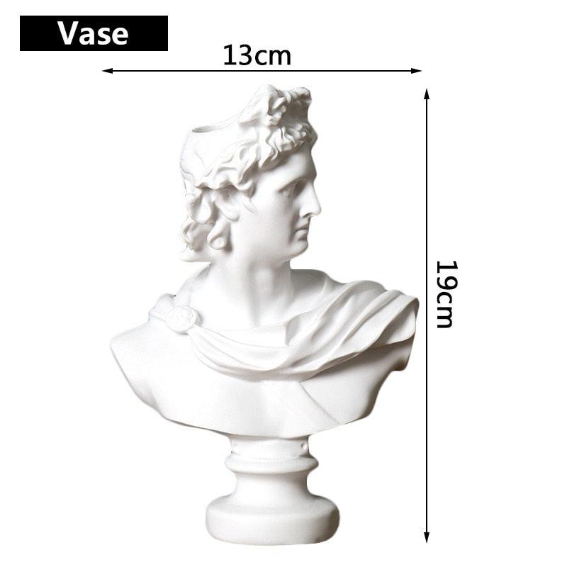 Modern Creative Portrait Vase Human Head - BestShop