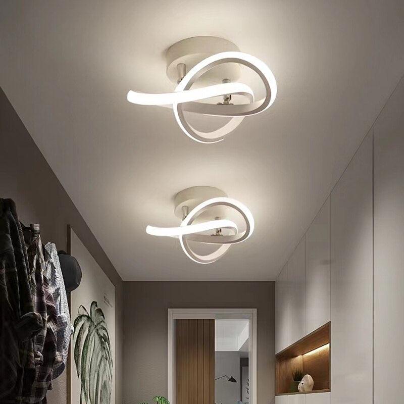 Modern Style Household LED Chandelier Three Colors Ceiling Lamp - BestShop