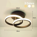 Load image into Gallery viewer, Modern Style Household LED Chandelier Three Colors Ceiling Lamp - BestShop
