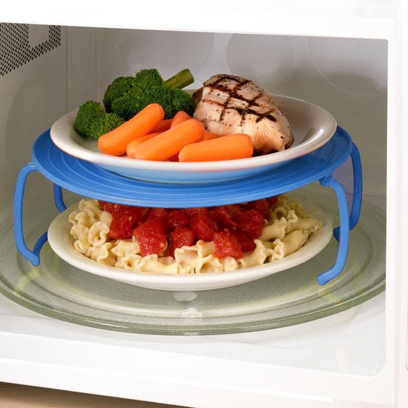 Multifunctional Kitchen Microwave Oven Shelf - BestShop