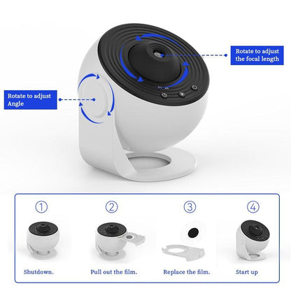 Night Light Galaxy Starry Sky Projector - BestShop