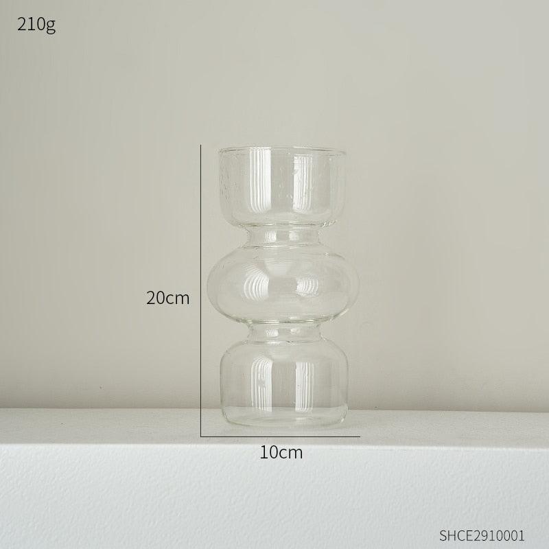 Nordic Glass Vase Decoration - BestShop