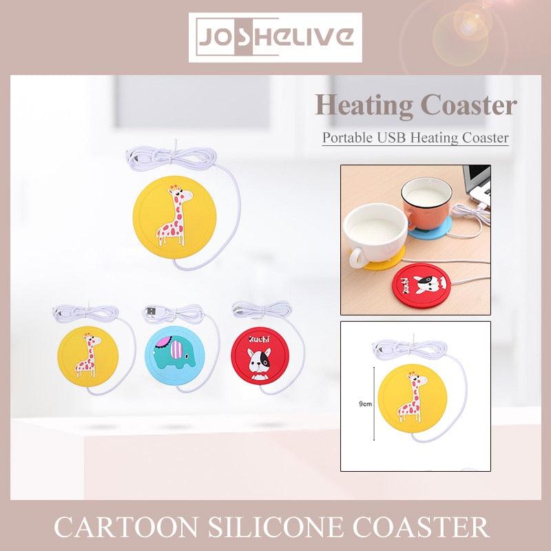 Office Drink Thermal Heating Coaster - BestShop