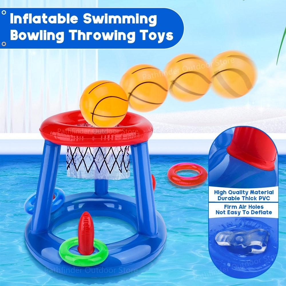 Outdoor Floating Pool Basketball Hoop - BestShop