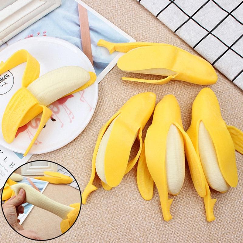 Peeling Banana Squeeze Squish Fidget Toys - BestShop