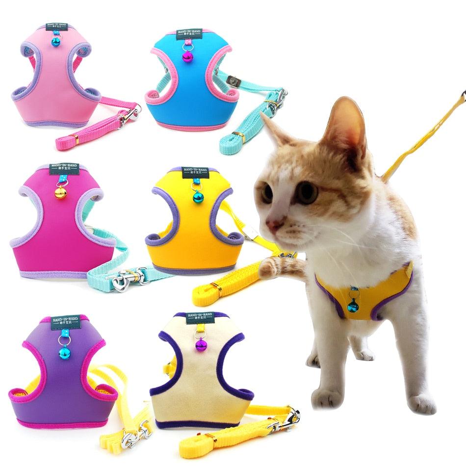 Pet Harness Vest With Bell - BestShop
