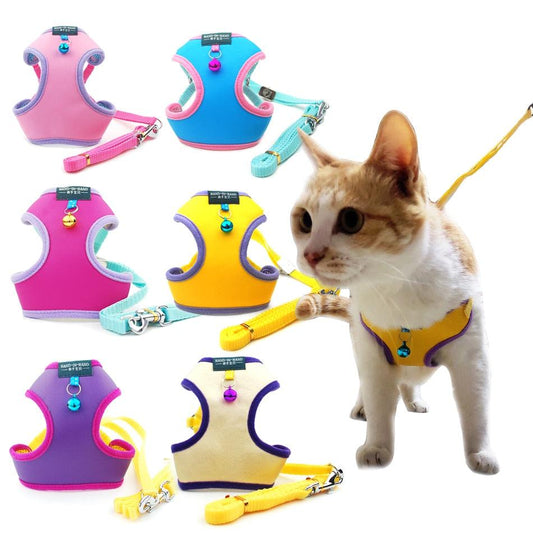 Pet Harness Vest With Bell - BestShop