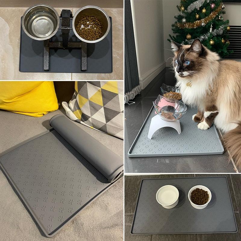 Pet Placemat Dog Food bowl Mat Cat Feed Mat - BestShop