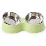 Load image into Gallery viewer, Pet Stainless Steel Double Bowl Feeder - BestShop