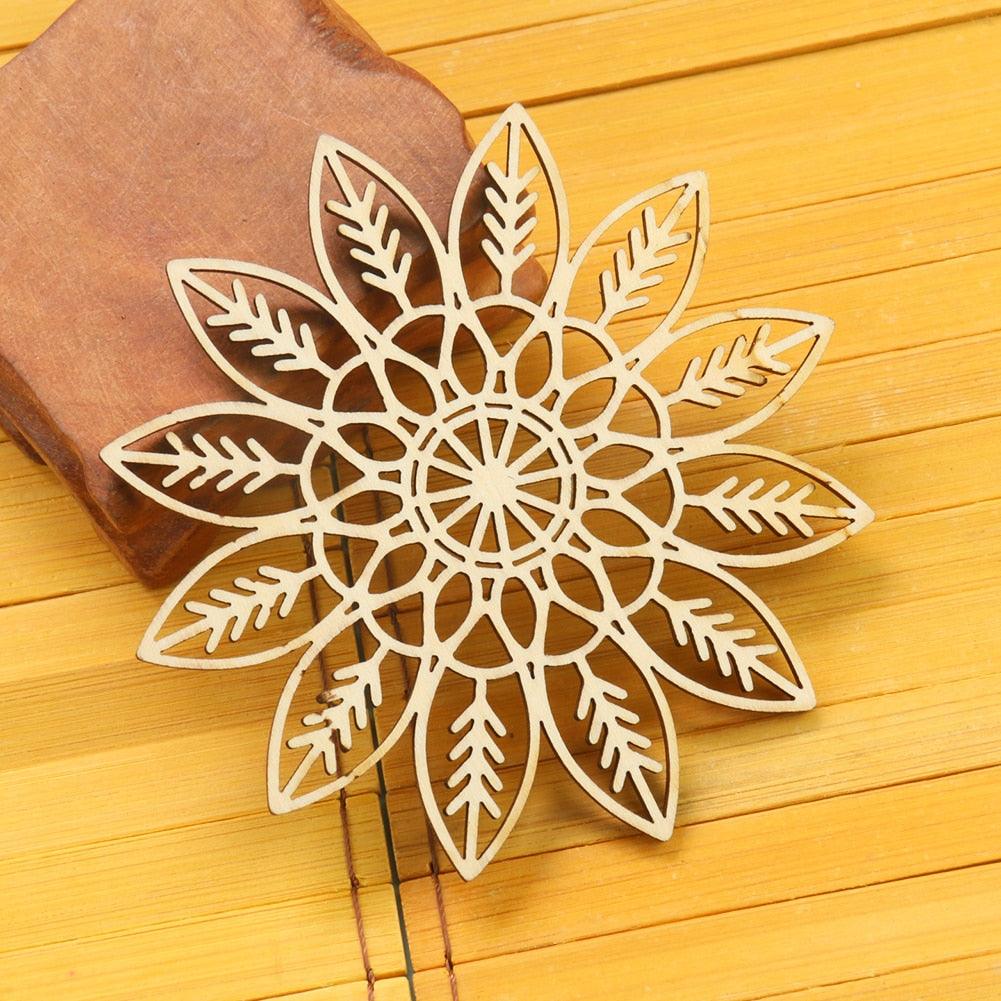 Petal Shape Wooden Art Craft - BestShop