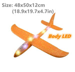 Load image into Gallery viewer, Plane Flying Glider Toy With LED Light - BestShop
