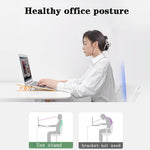 Load image into Gallery viewer, Portable Laptop Stand Mini Aluminum Keyboard Holder - BestShop
