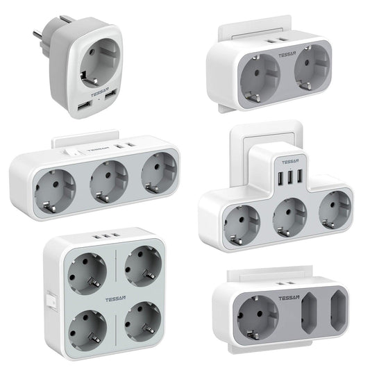Power Strip with AC Outlets and USB Charging Ports - BestShop