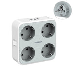 Load image into Gallery viewer, Power Strip with AC Outlets and USB Charging Ports - BestShop
