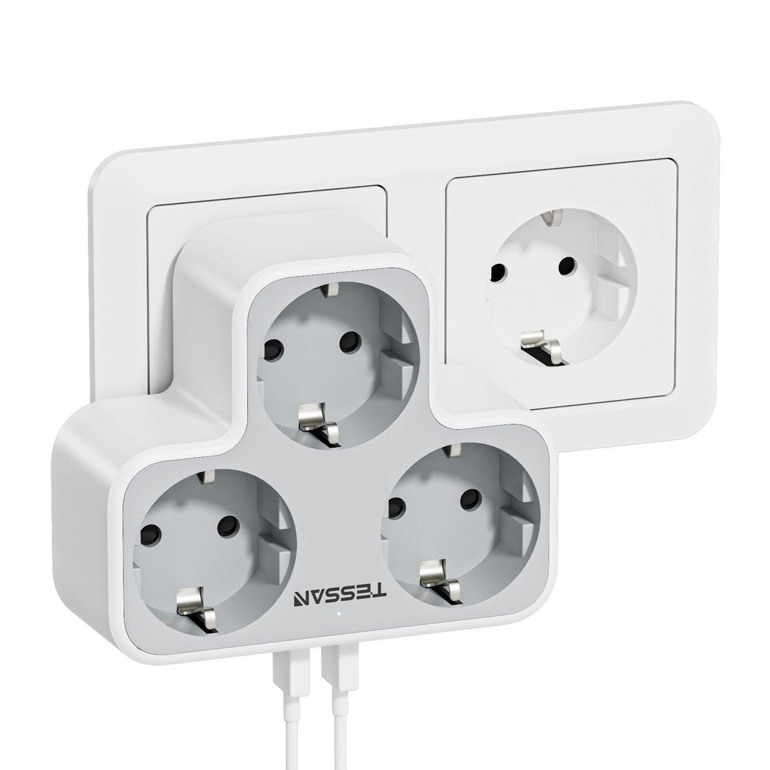 Power Strip with AC Outlets and USB Charging Ports - BestShop