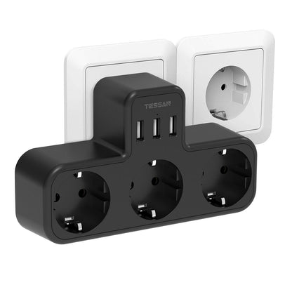 Power Strip with AC Outlets and USB Charging Ports - BestShop