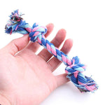 Load image into Gallery viewer, Puppy Chew Toy Double Knot Cotton Braided Rope - BestShop
