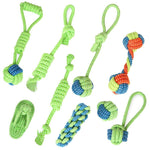 Load image into Gallery viewer, Puppy Chew Toy Double Knot Cotton Braided Rope - BestShop
