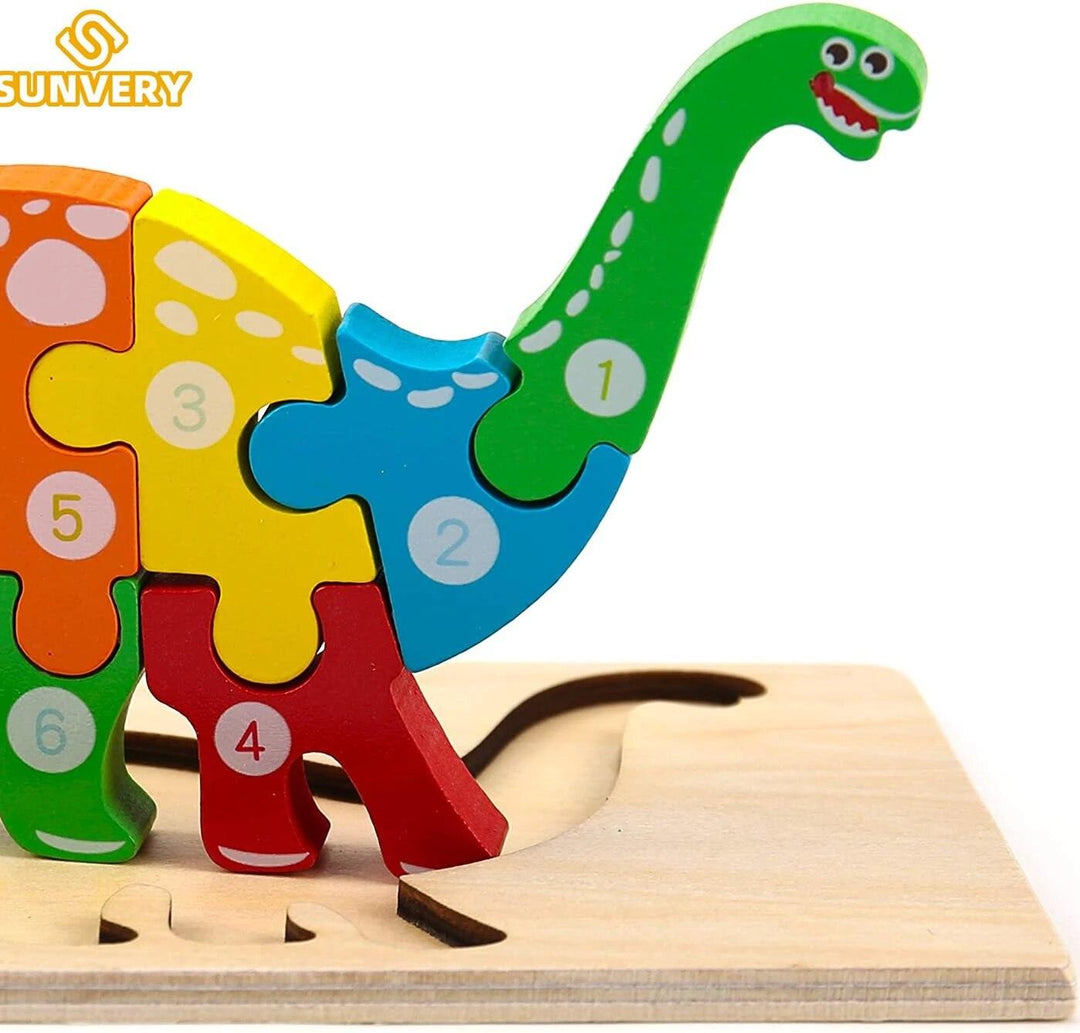 Puzzle Cartoon Children Toy Early Education - BestShop