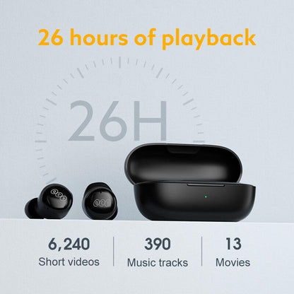 QCY T17 Earphone Bluetooth True Wireless Earbuds - BestShop