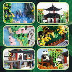 Load image into Gallery viewer, Rainforest Panda Zoo Building Blocks Set - BestShop