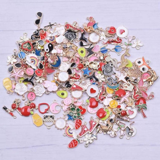 Random Mix Cute Floating Charms - BestShop