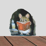 Load image into Gallery viewer, Realistic Mouse Hole Wall Stickers - BestShop
