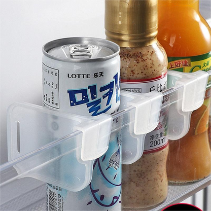 Attelle de rangement en plastique pour réfrigérateur