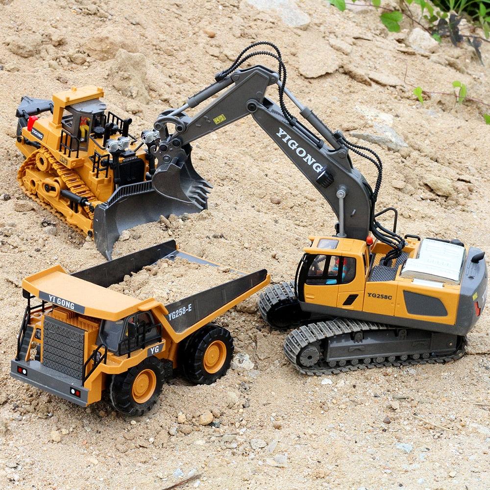 Remote Control Excavator Dump Trucks - BestShop