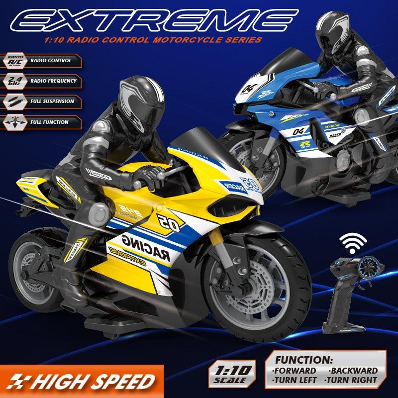 Remote Control High Speed Racing Motorcycle - BestShop