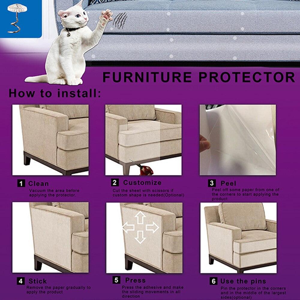 Removable Couch Cat Scratch Guards Mat - BestShop