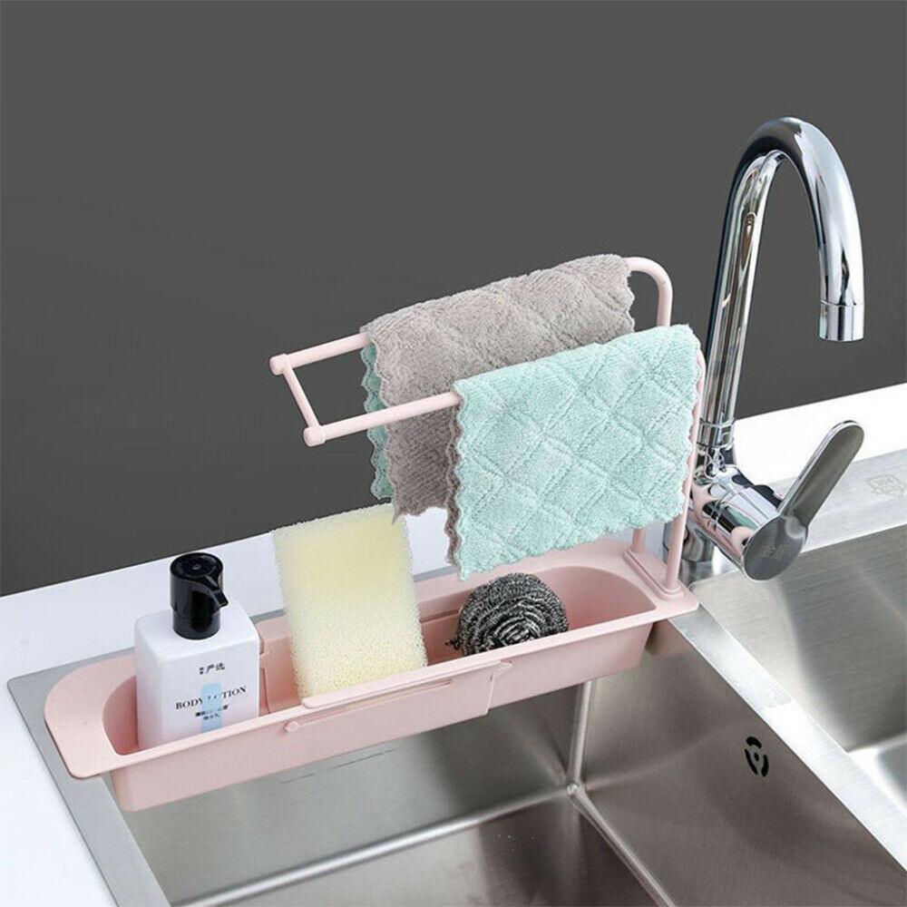 Retractable Sink Drain Rack Storage Rack - BestShop